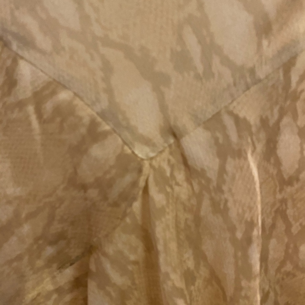 Lauren Ralph Lauren Tied Zipper Waist 16W Tan Mu Beige - Picture 4 of 8
